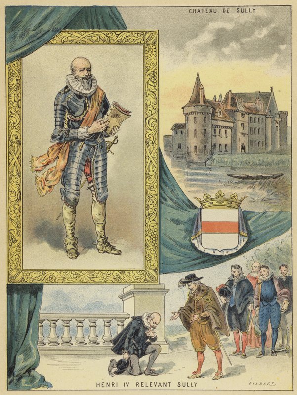 Sully hercege, Maximilien de Bethune, báró de Rosny, 1560-1641 alkotó: French School