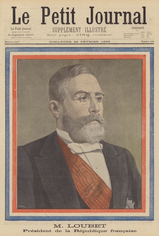 Emile Loubet, Franciaország elnöke alkotó: French School