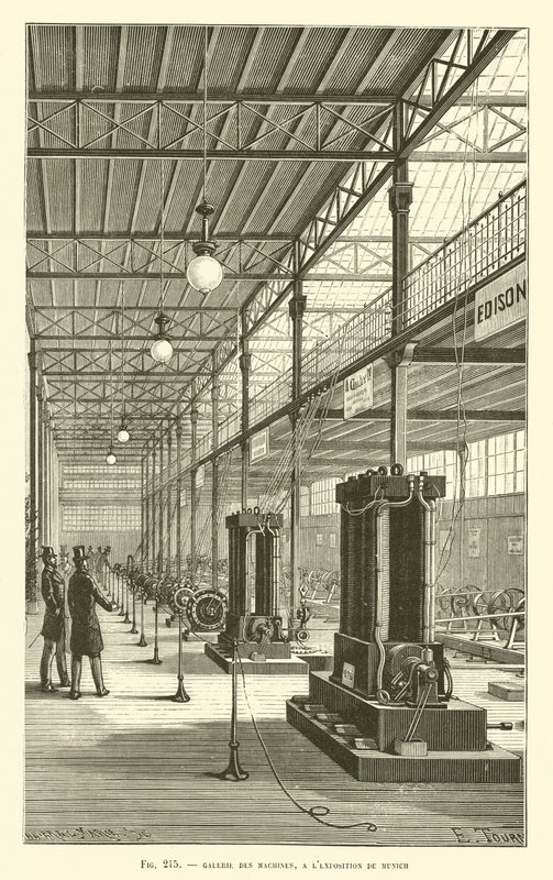 Gépek Galériája, a müncheni kiállításon alkotó: French School