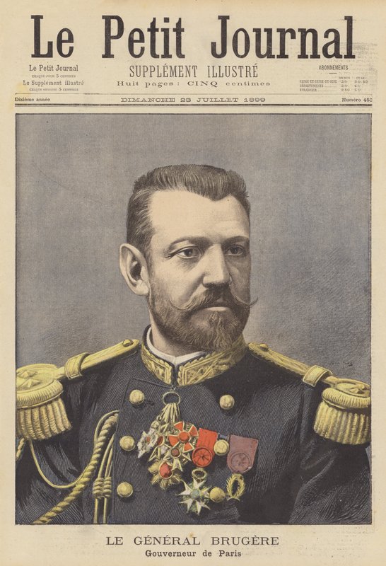 Brugere tábornok, Párizs katonai kormányzója alkotó: French School