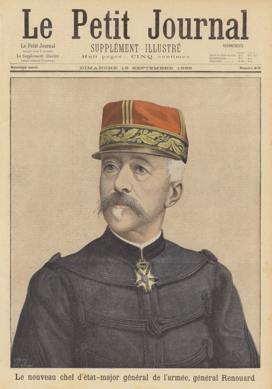 Renouard tábornok, a francia hadsereg vezérkarának új főnöke alkotó: French School