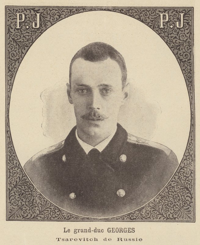 György nagyherceg, orosz cárevics alkotó: French School
