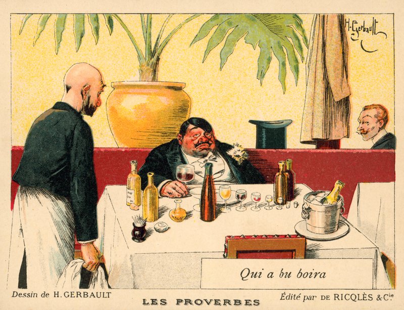 Aki ivott, az iszik alkotó: French School