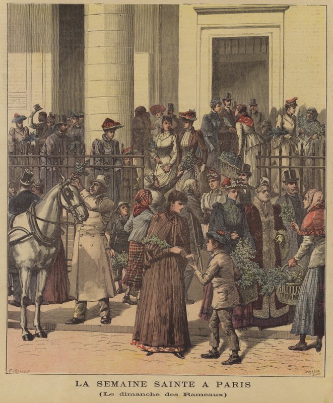 Nagyhét Párizsban alkotó: French School