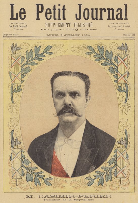 Jean Casimir-Perier, a Francia Köztársaság elnöke alkotó: French School