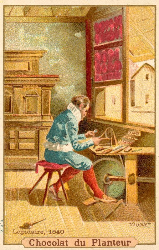 Lapidary, 1540 alkotó: French School