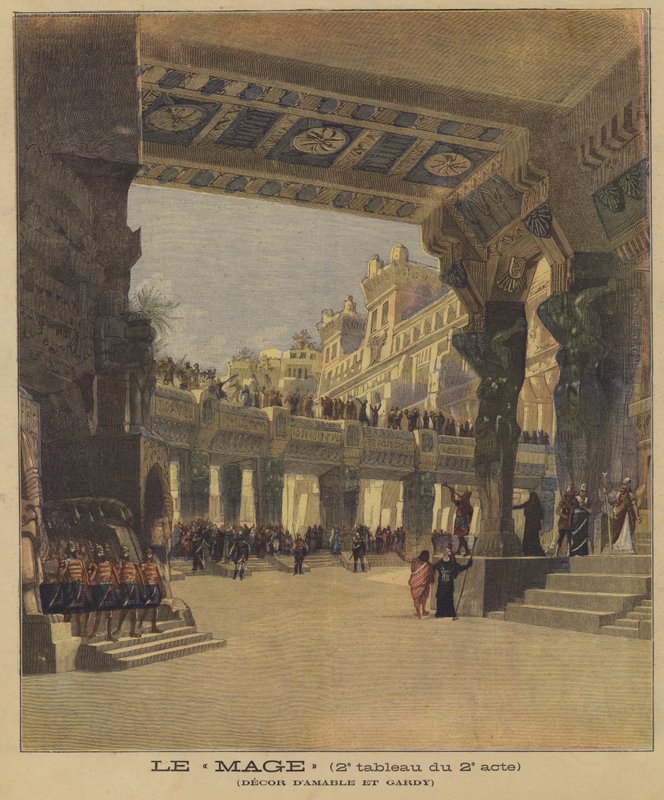 Le Mage (A mágus) alkotó: French School
