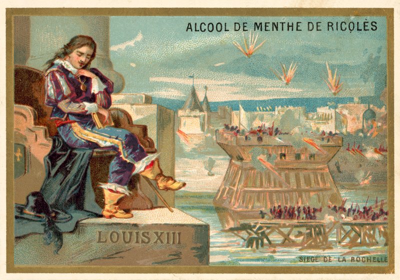 XIII. Lajos francia és La Rochelle ostroma, 1627-1628 alkotó: French School