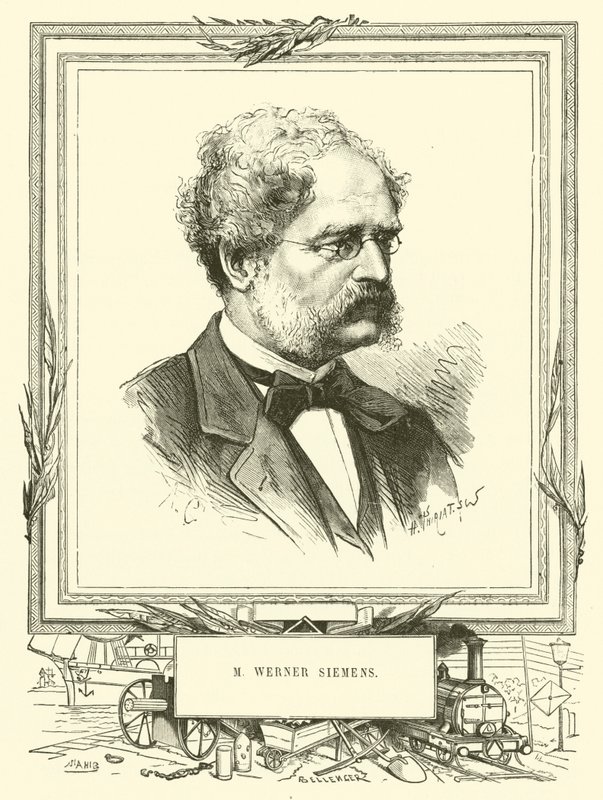 M Werner Siemens alkotó: French School