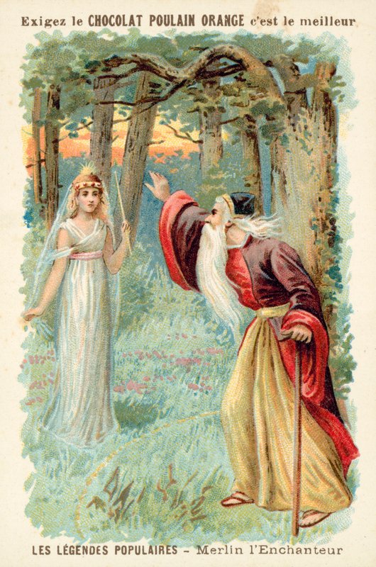Merlin, a varázsló alkotó: French School