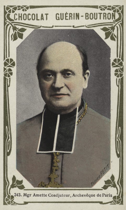 Monsignor Amette Coadjutor, Archeveque de Paris (színes fotó) alkotó: French School