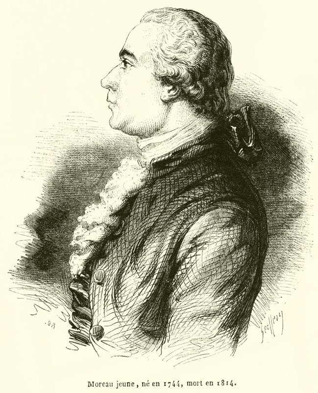Az 1744-ben született fiatal Moreau 1814-ben halt meg alkotó: French School