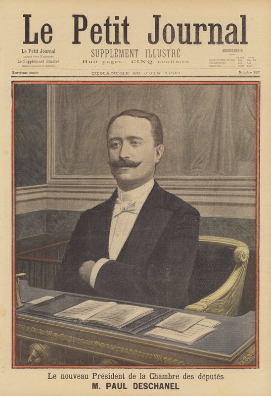 Paul Deschanel, a francia képviselőház új elnöke alkotó: French School