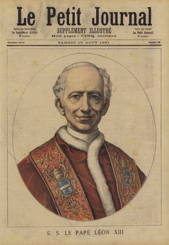 Leó pápa XIII alkotó: French School