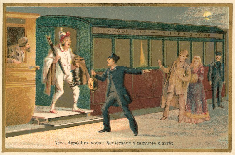 Gyorsan, siess, csak két perc a megálló alkotó: French School