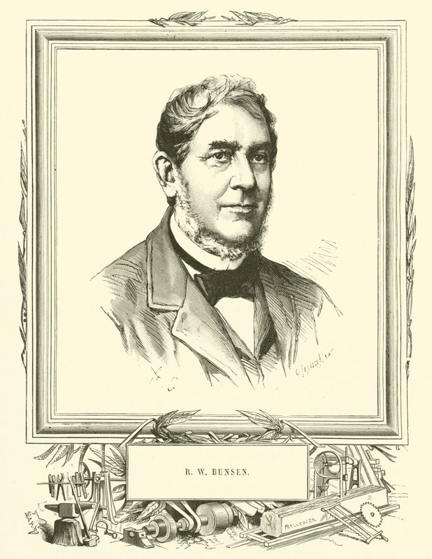 R W Bunsen alkotó: French School