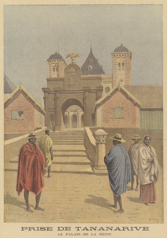 Antananarivo királyi palota, Madagaszkár alkotó: French School