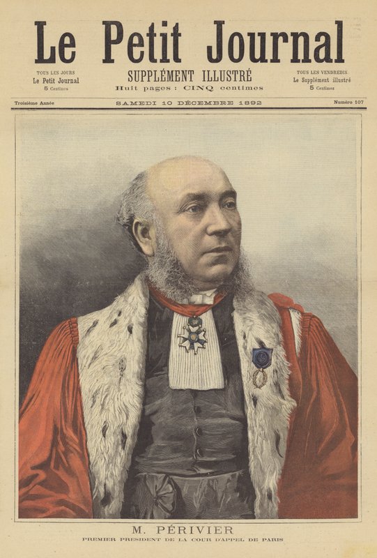 Samuel Perivier, a párizsi fellebbviteli bíróság első elnöke alkotó: French School