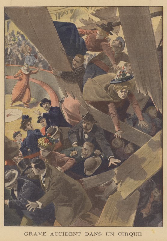 Súlyos baleset a cirkuszban alkotó: French School