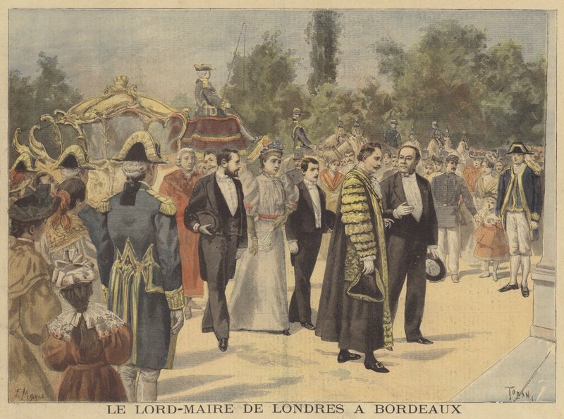 London főpolgármestere Bordeaux-ba látogat alkotó: French School