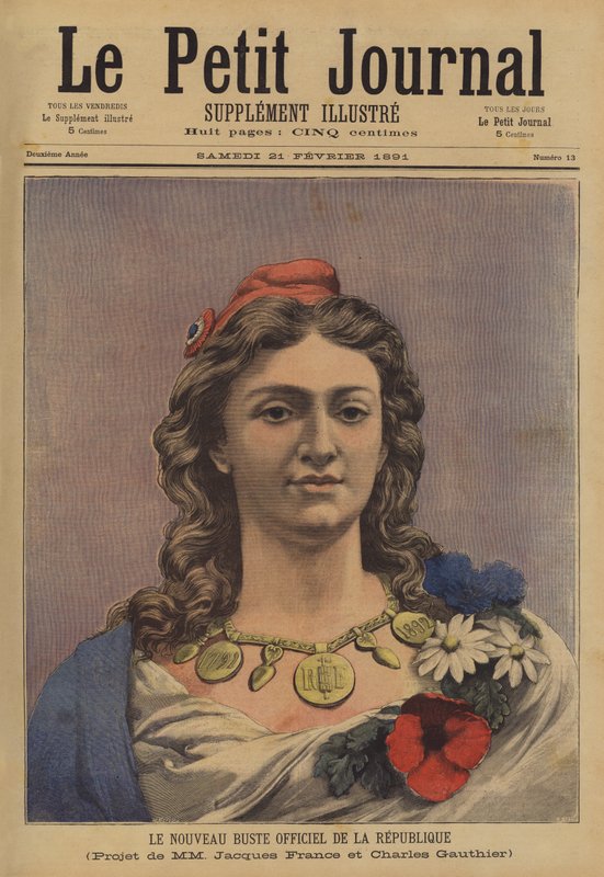 A Francia Köztársaság új hivatalos mellszobra alkotó: French School
