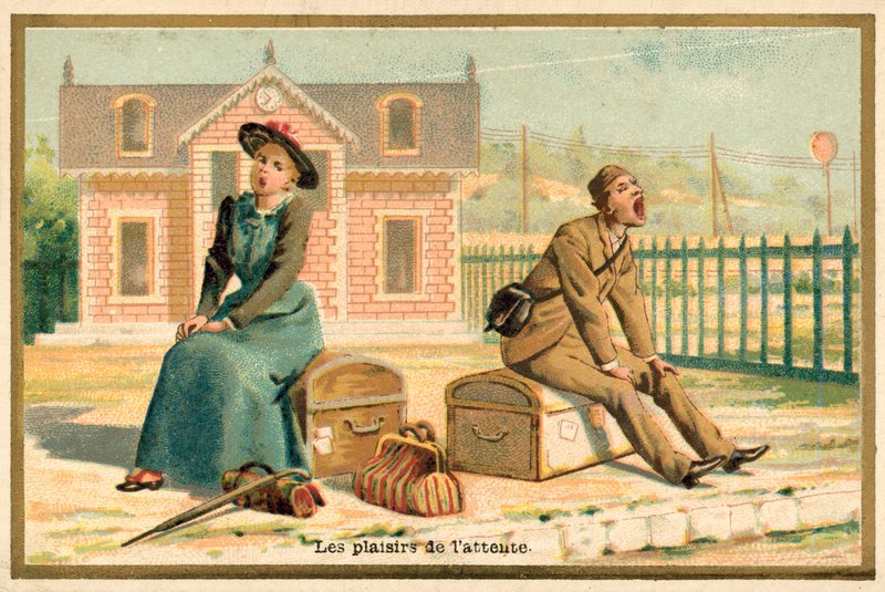 A várakozás örömei alkotó: French School