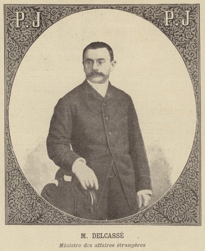 Theophile Delcasse francia külügyminiszter alkotó: French School