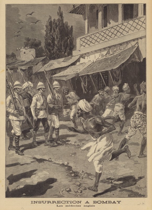 Felkelés Bombayben alkotó: French School