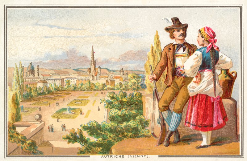 Bécs, Ausztria alkotó: French School