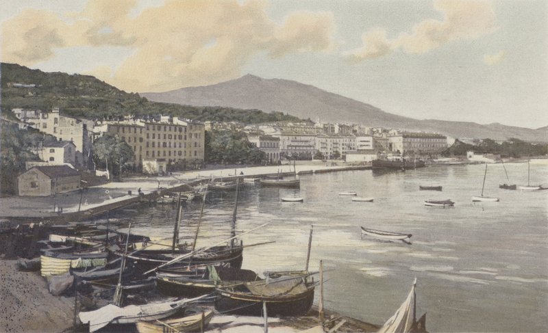 Ajaccio, kikötő és város alkotó: French Photographer