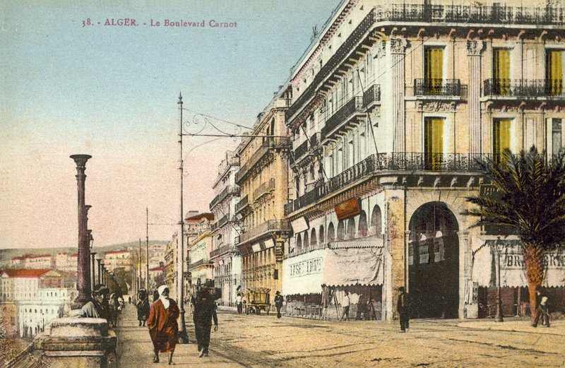 Algír, Algéria, Boulevard Carnot alkotó: French Photographer
