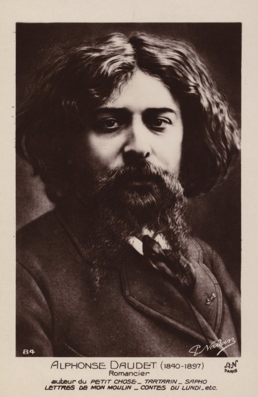 Alphonse Daudet (1840-1897), francia regényíró alkotó: French Photographer