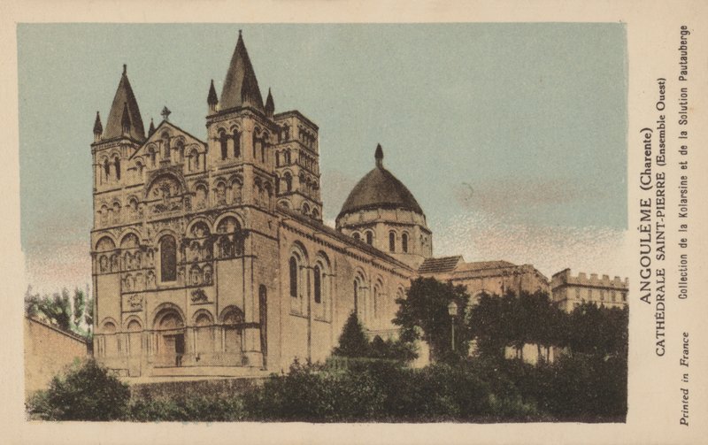 Angouleme, Charente, Saint-Pierre katedrális alkotó: French Photographer
