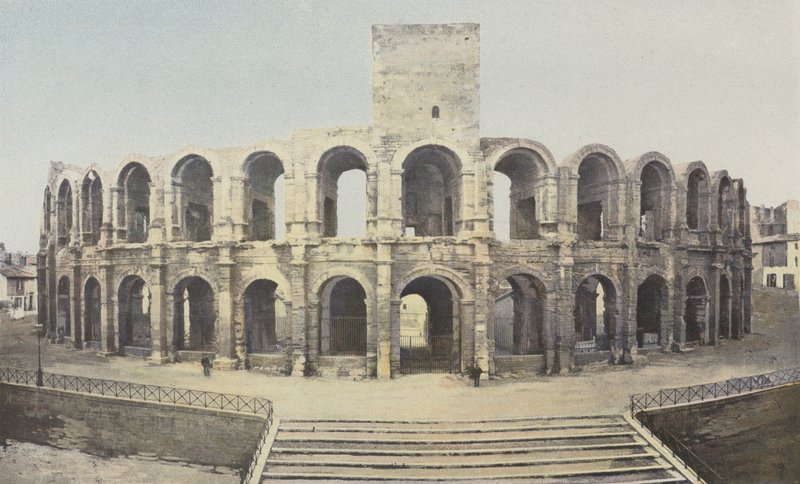 Arles, Amfiteátrum, külső kilátás alkotó: French Photographer