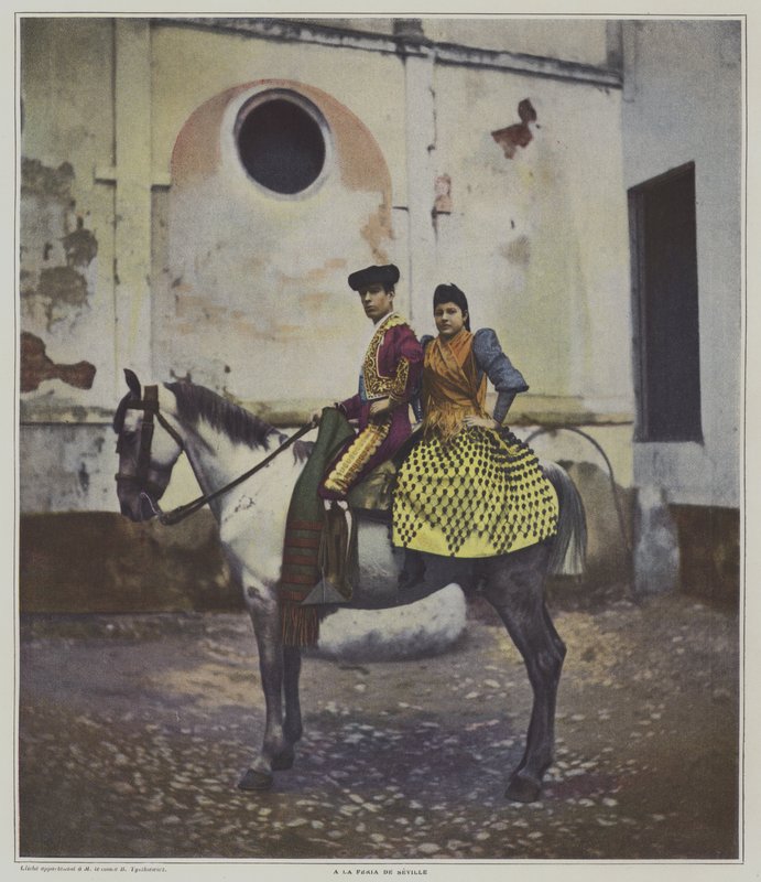 A sevillai Feriánál (színes litó) alkotó: French Photographer