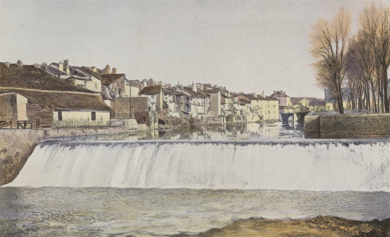 Aurillac, Régi házak a Jordanne partján alkotó: French Photographer