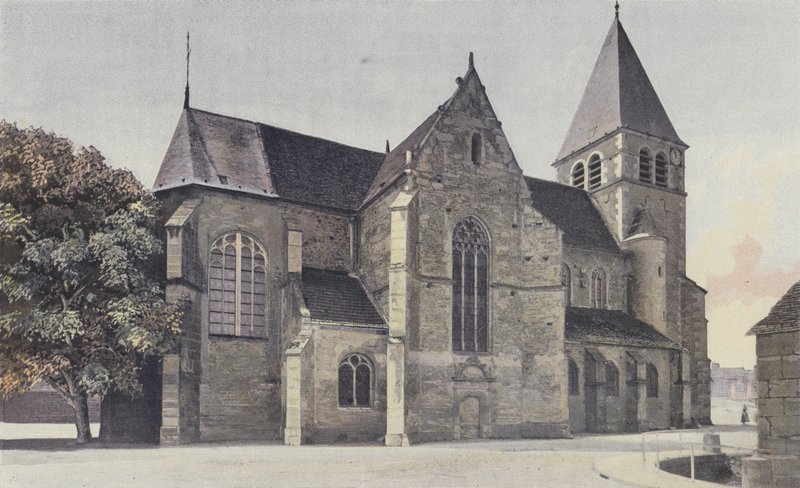 Bagneux-la-Fosse, templom, N. díszlet alkotó: French Photographer