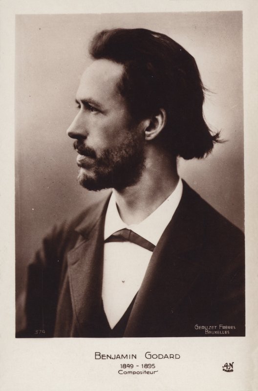 Benjamin Godard francia hegedűművész és romantikus zeneszerző (1849-1895) alkotó: French Photographer