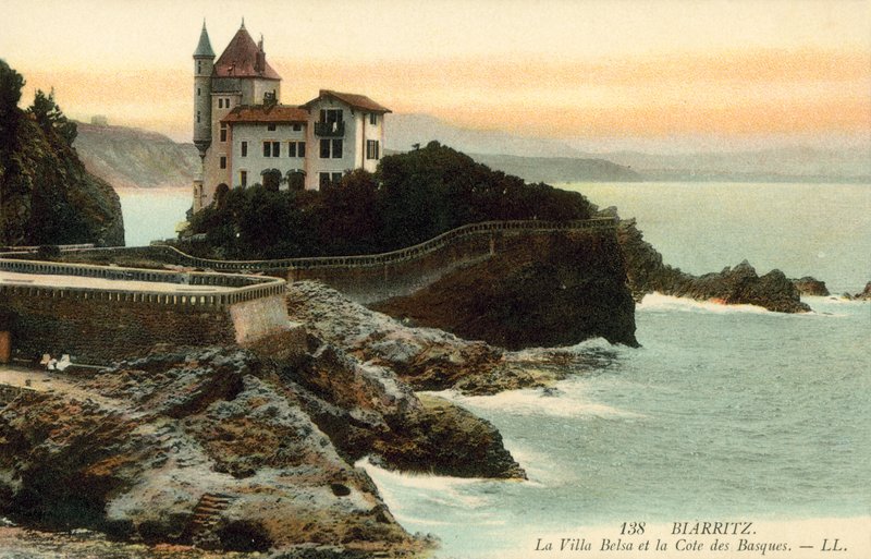 Biarritz, A Villa Belsa, a Cote Des Basques alkotó: French Photographer