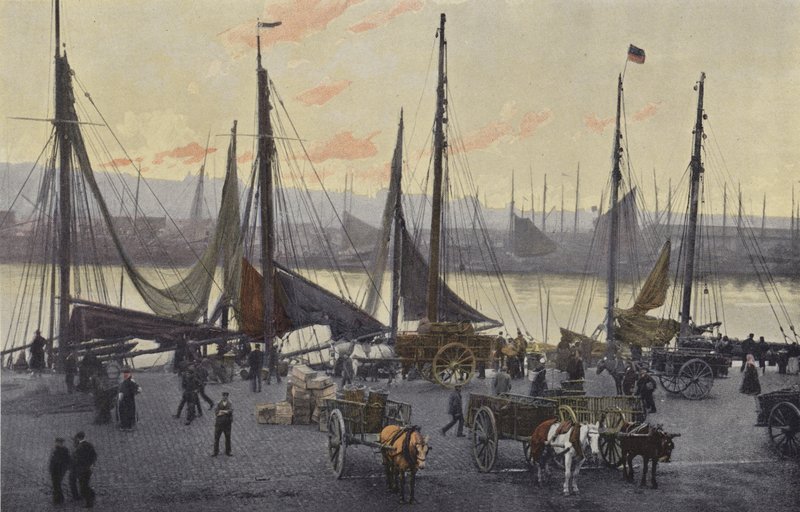 Boulogne-sur-Mer, Előkészületek a heringhorgászathoz alkotó: French Photographer