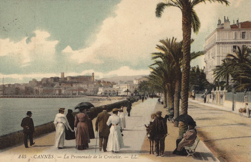 Cannes, The Promenade De La Croisette alkotó: French Photographer