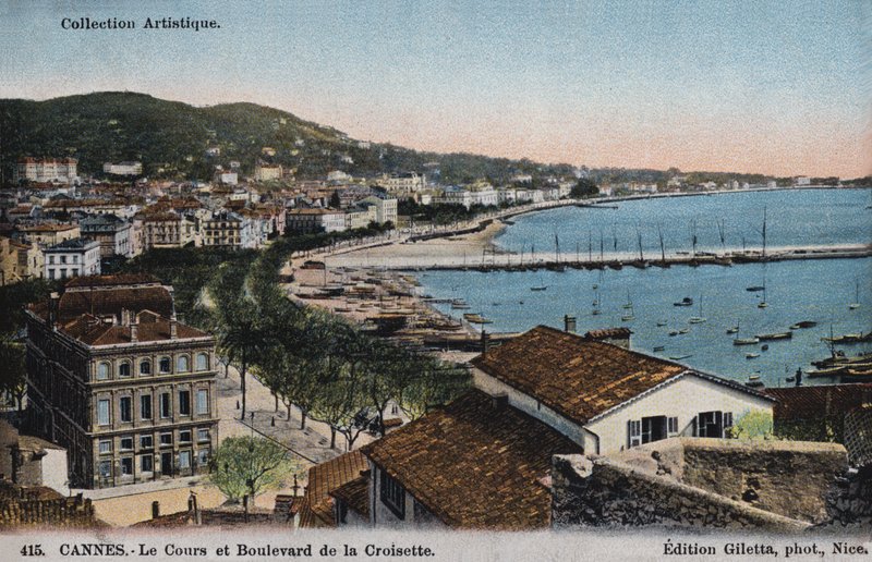 Cannes, a Cours és a Boulevard De La Croisette alkotó: French Photographer