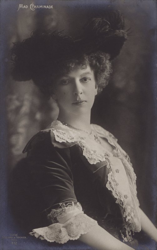 Cecile Chaminade francia zongoraművész és zeneszerző alkotó: French Photographer