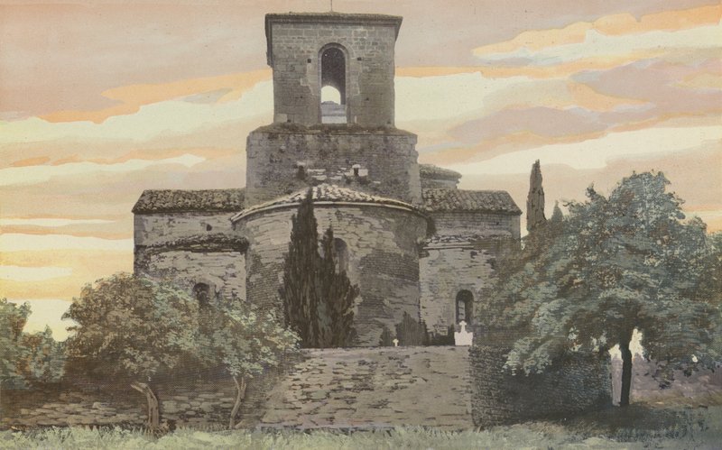 Chabrillan, Old Church, Apse alkotó: French Photographer