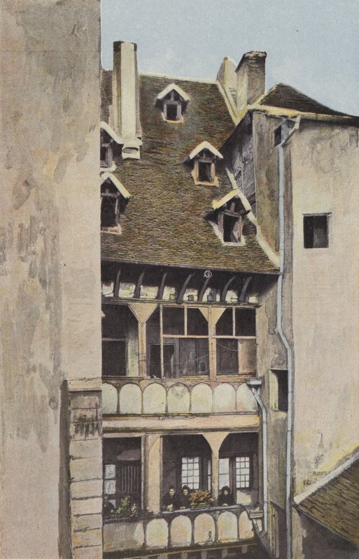 Chalon-sur-Saone, 5 tetőtérrel rendelkező ház alkotó: French Photographer