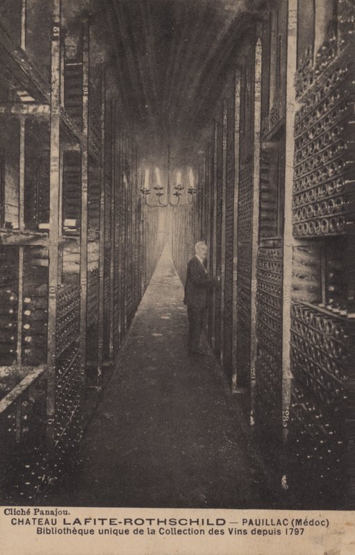 Chateau Lafite-Rothschild, Pauillac, Medoc, Borgyűjtemény könyvtára 1797 óta alkotó: French Photographer