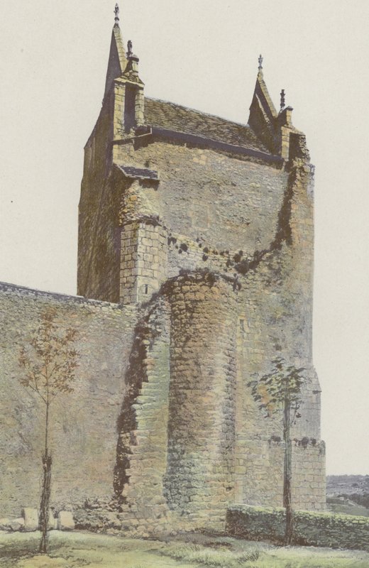 Chauvigny, Chateau dHarcourt, Ensemble S alkotó: French Photographer