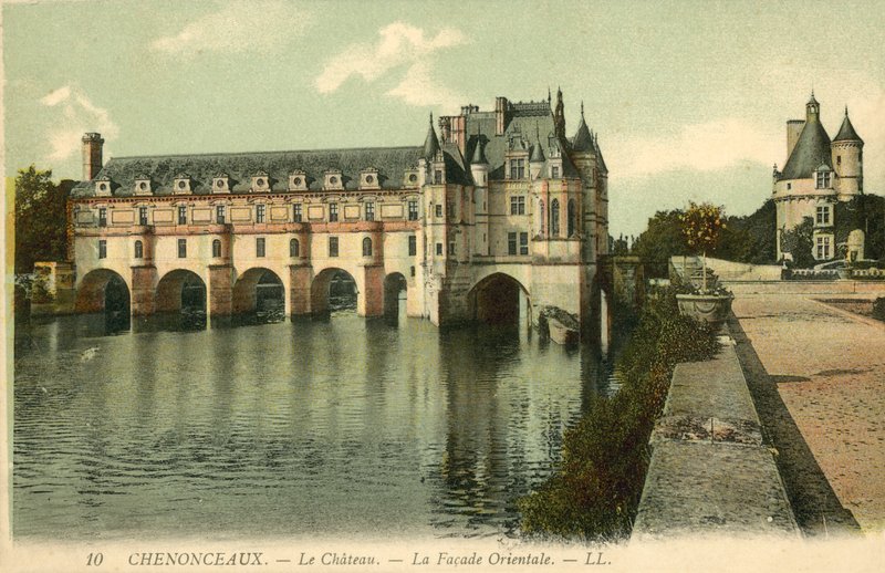 Chenonceaux, A kastély, A keleti homlokzat alkotó: French Photographer