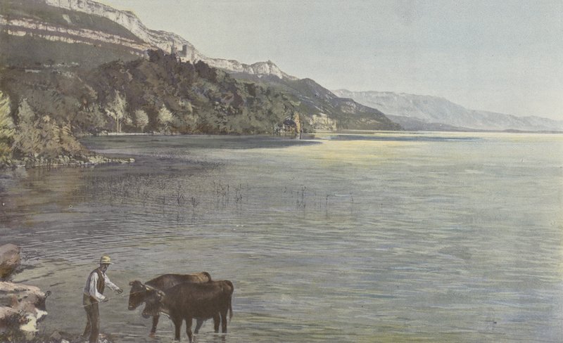 Chindrieux, Chateau de Chatillon és Lac du Bourget alkotó: French Photographer