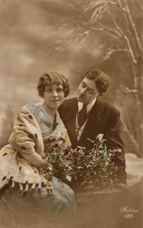 Pár fagyöngy és magyal alkotó: French Photographer